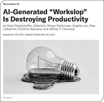 AI-generated workslop is destroying productivity